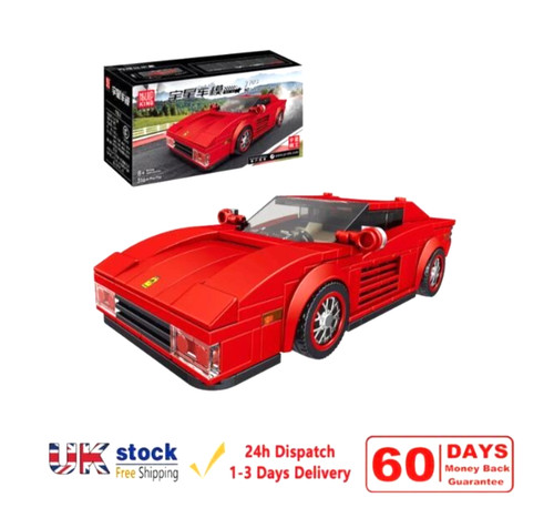 Car building blocks - building, kids