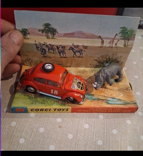 60s corgi 256 volkswagen - 256, 1200