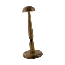 Wooden Hat Pedestal Stand Hat