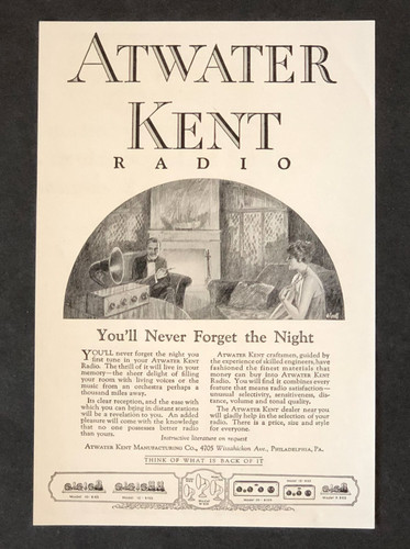 1925 atwater kent - atwater,