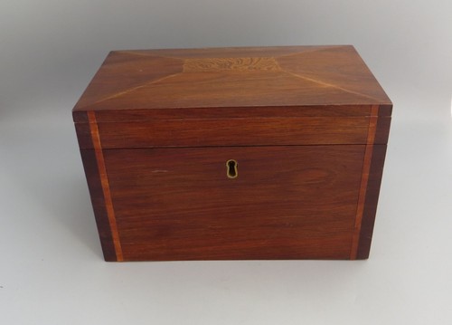 Vintage inlaid wooden box 23cm - inlaid,