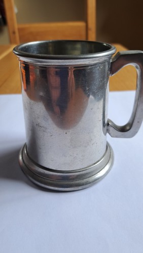 Vintage half pint pewter - vintage,