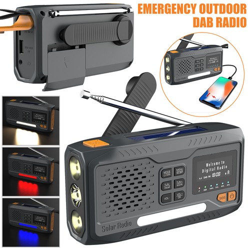 Dab wind solar radio - dab/bt/fm,