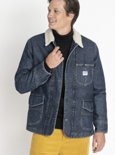 Lee jacket mens long - , loco