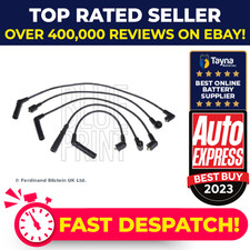 HT Leads Ignition Cables Set fits TOYOTA STARLET EP70L, EP80 1.0 84 to 92 New