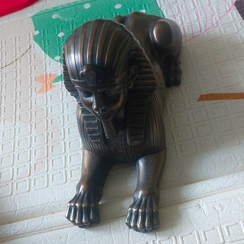 Egyptian sphinx figurine - egyptian,