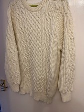 Unisex. Hand Knitting  Aran
