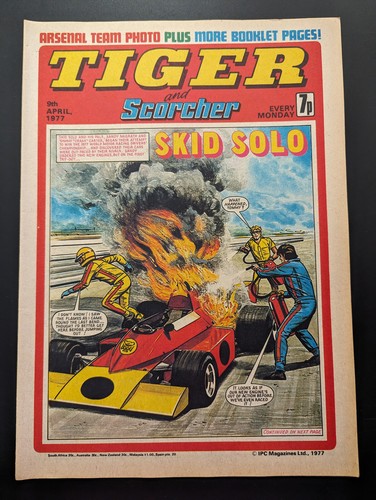 Tiger and scorcher comic 9th - scorcher,