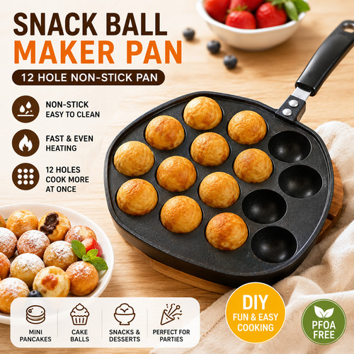 Non stick snack - snack, ball