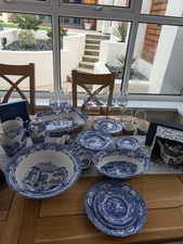 Spode blue italian collection