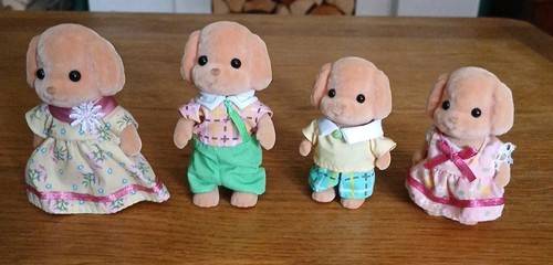 Sylvanian families toy poodle - sylvanian,