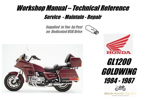 Honda gl1200 1200 goldwing - honda,