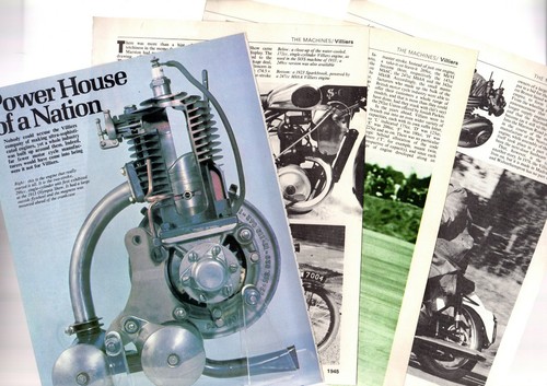 Old villiers motorcycle - villiers,
