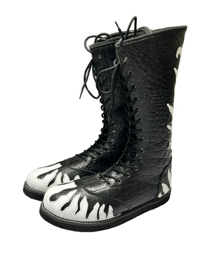 Wrestling boots black and - black,