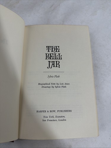 The bell jar - jar, plath