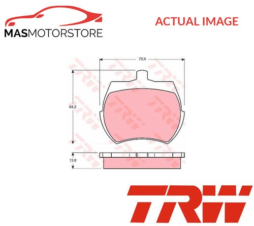 Brake pads set braking - set,