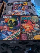 3 Vintage Eagle Annuals