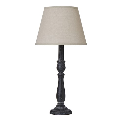 Large 52cm dark grey - dark, wooden