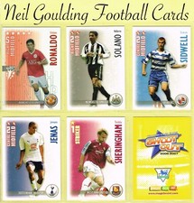 Magic Box Shoot Out ☆ PREMIER LEAGUE 2006-07 ☆ Man Utd to Wigan Football Cards