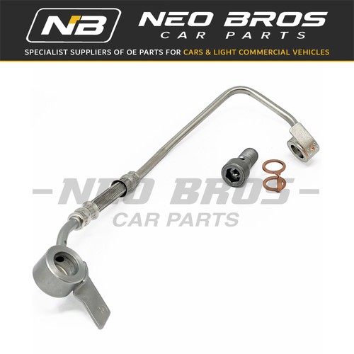 Turbo oil feed - oil, pipe
