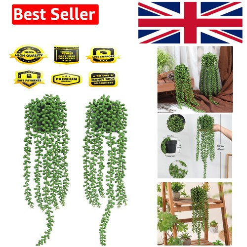 2pcs fake hanging plants - 2pcs,