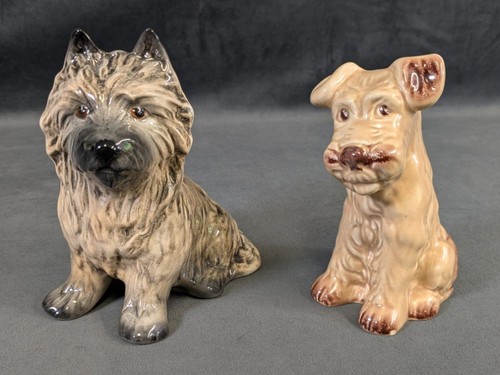 Sylvac dog figurines pair - sylvac,