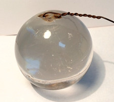 Antique Hanging Glass Witches crystal ball handmade scrying fortune