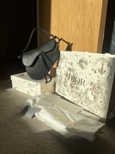 CHRISTIAN DIOR Calfskin Saddle