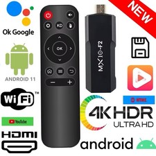 Fire Stick TV MX10-F3 wi-fi 6 Android 13 TV box 2.4/5g dual wifi 4k 2giga