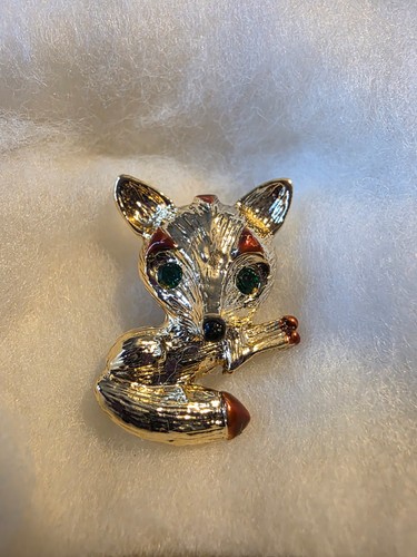 3260 vintage brooch signed - brooch,