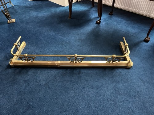 Brass extending fireplace - brass,