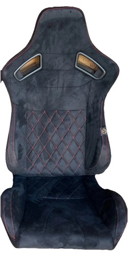 Bb6 black suede - black, alcantara