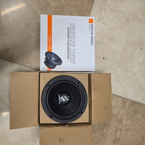 Ground zero subwoofer - ground,