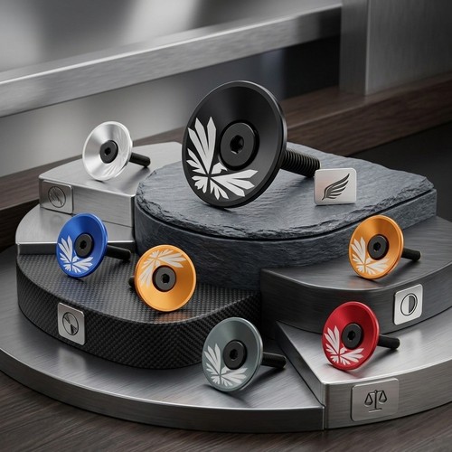 Anodized aluminum headset top - aluminum,