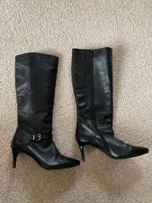 FAITH Black Stiletto Knee