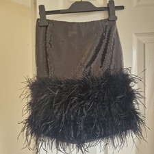 Nadine Merabi Black Sequined