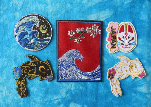 Set patch japanese japan - 5,