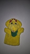 Playskool BJ Barney & Friends Hand Puppet Soft Toy Vintage 1997