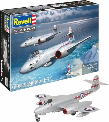 Revell 03750 gloster meteor - revell,