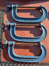 3 x Record G Clamps - 6”
