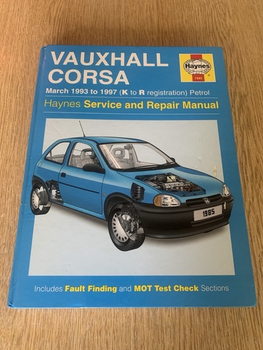 Vauxhall corsa gsi haynes - gsi,
