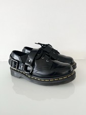 Dr Martens Women’s Fulmar Buckle Leather Shoes UK Size 4 Black