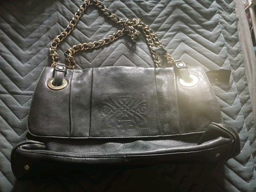 Biba black soft leather - biba,
