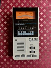 Boss Chromatic Tuner TU-100 Ottime Condizioni +Custodia, Vintage Made In Japan
