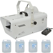 QTX 1200W Artificial Snowing Flake Effect Snow Machine with Remote & 20L Fluid