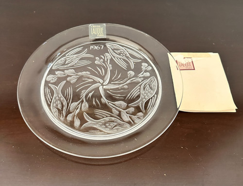 Vintage lalique 1967 clear - lalique,