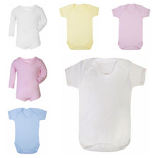 Plain 100% Cotton Blank Baby