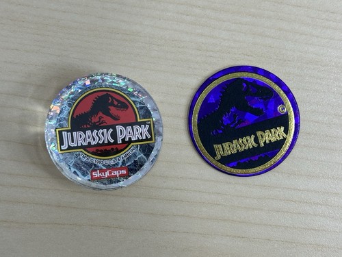 Jurassic park pog - purple, foil