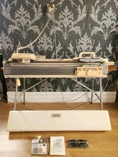 Brother Knitting Machine KH-950i Electronic + KR-850 Ribber Garter Carriage 