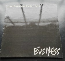 The Business-Loud Proud and Punk. Syndicate Original LP. Oi/Punk/Skinhead.